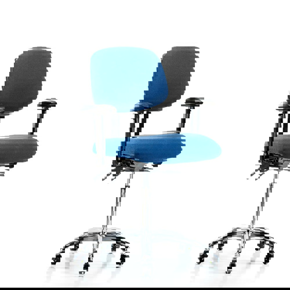 Task Chair: Conductive Cloth, Blue